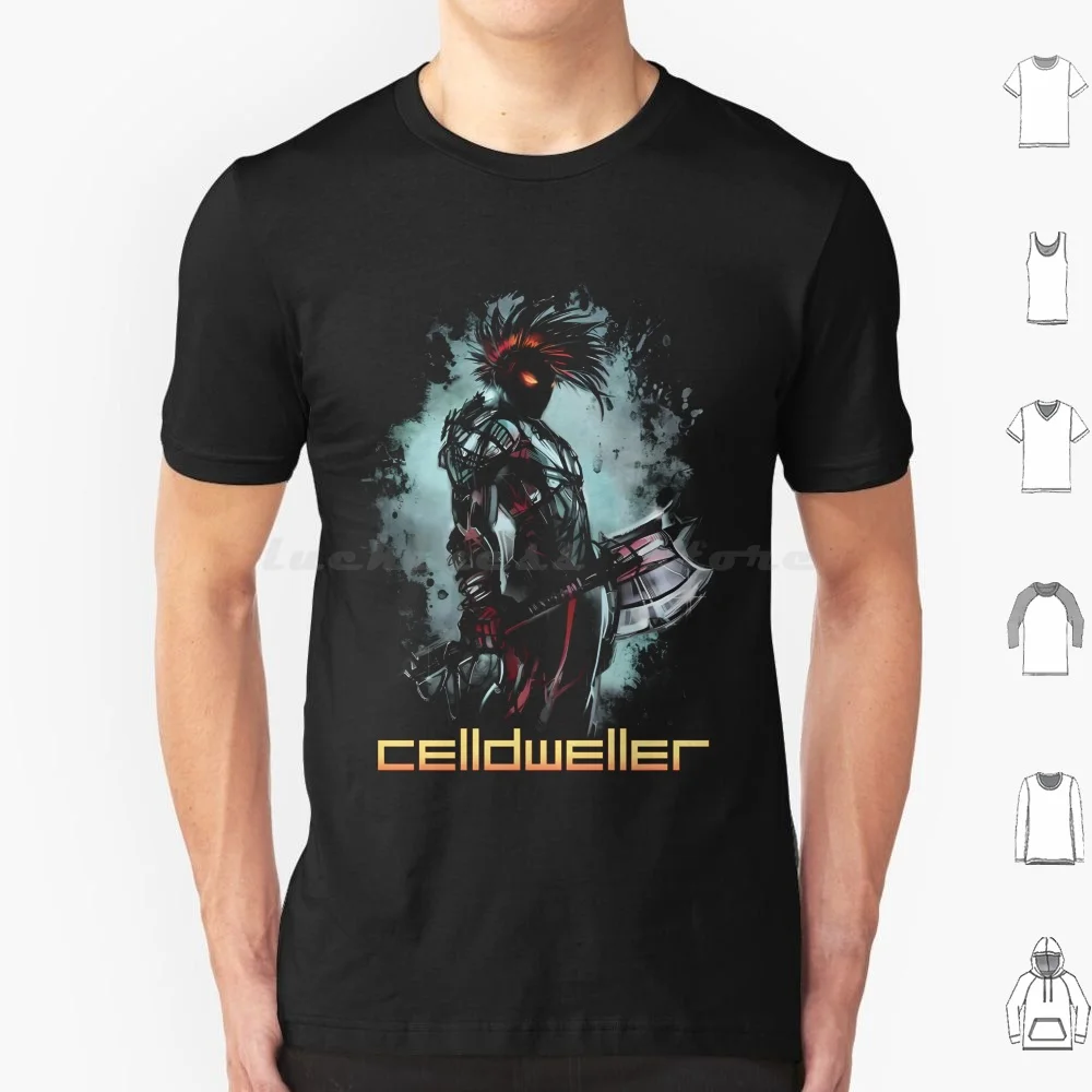 Celldweller-Battleaxe T Shirt Cotton Men Women Diy Print Music Band Celldweller Metal Heavy Metal Electronic Klayton Halloween