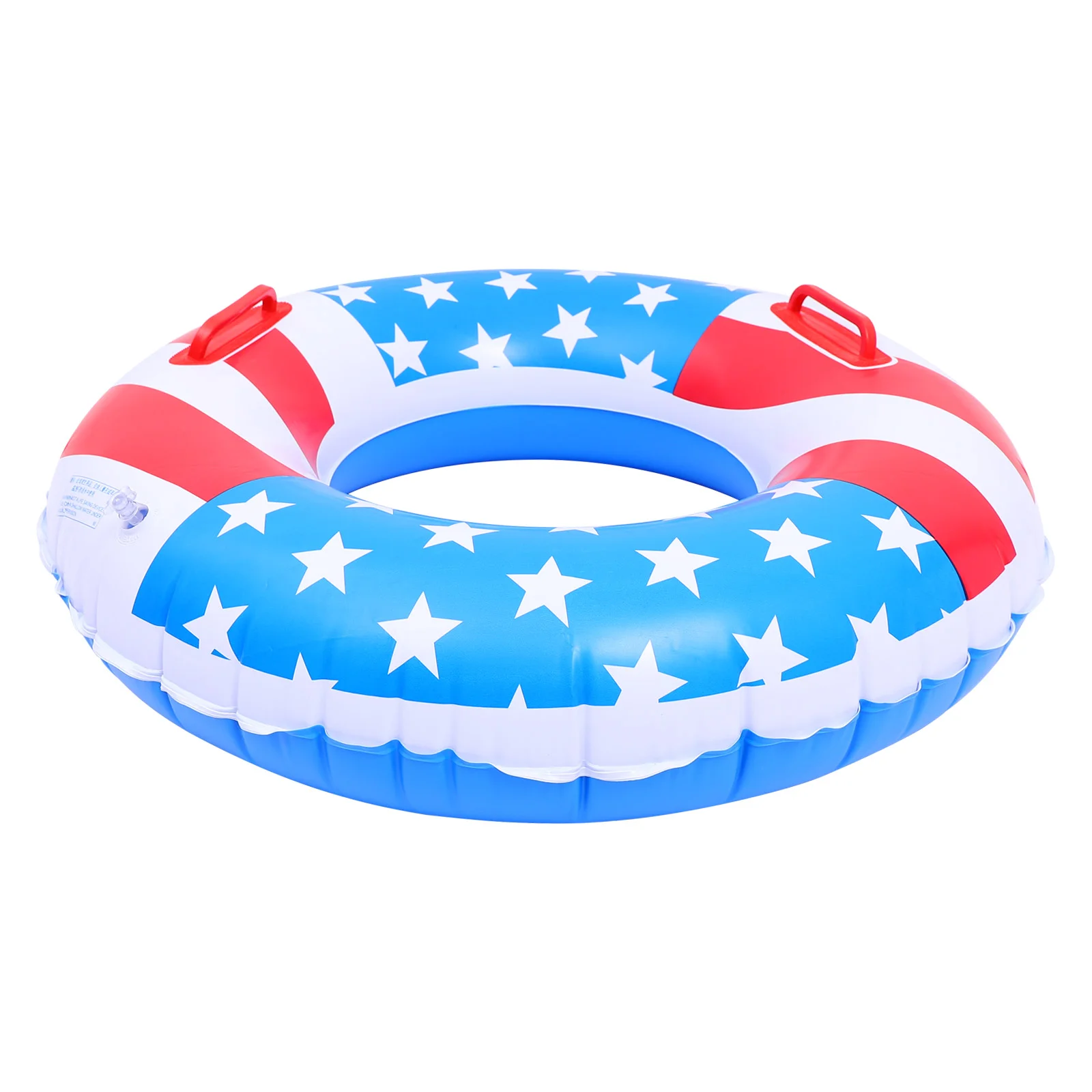 Flag Swimming Ring American PVC Floating Pool Summer Toy Star Inflatable Adults Toddler Child Aquatic Recreation Accessories