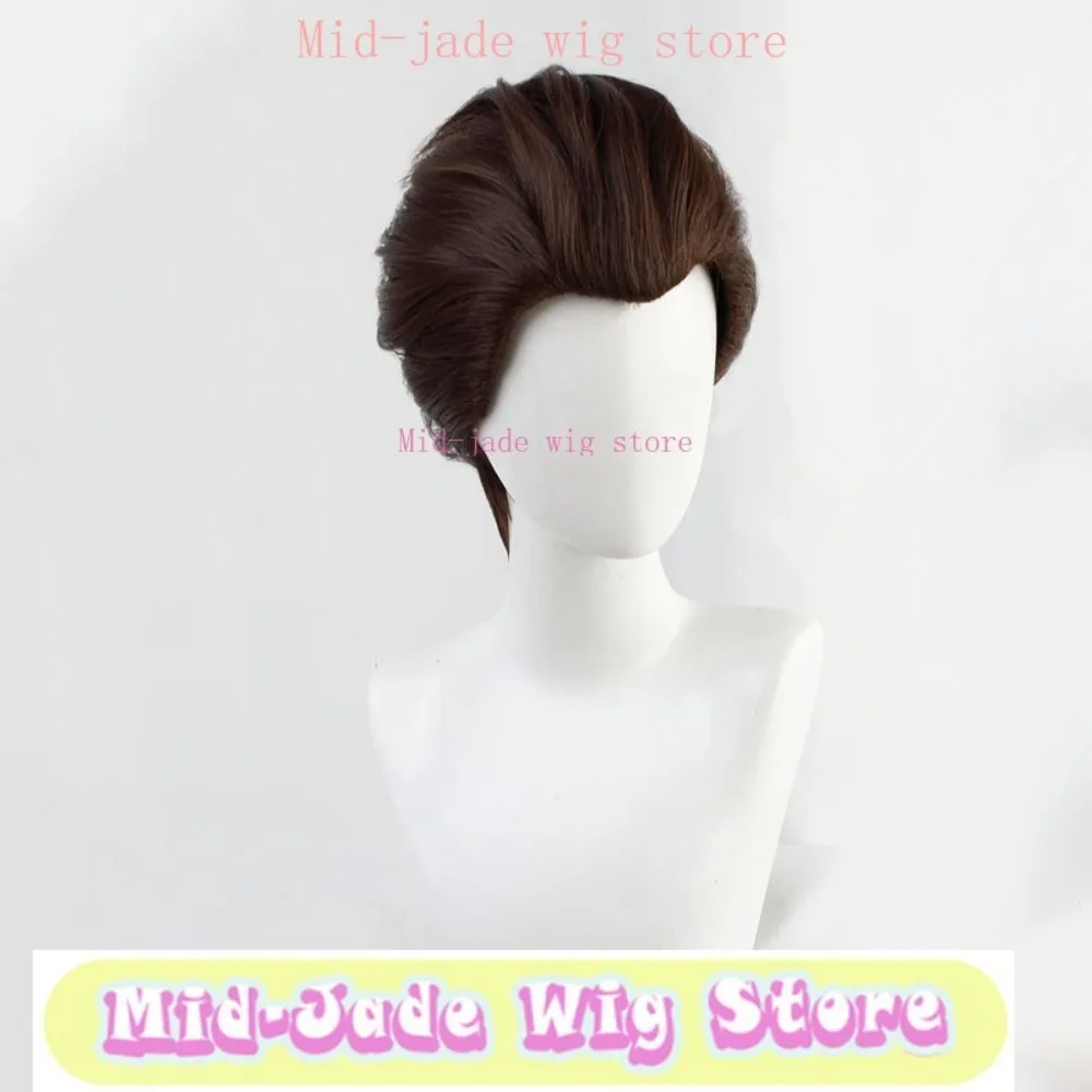 

Mid-jade Wig StoreTwisted Wonderland Ashton Vargas Cosplay Wig Heat-resistant Synthetic Halloween Costume Prop