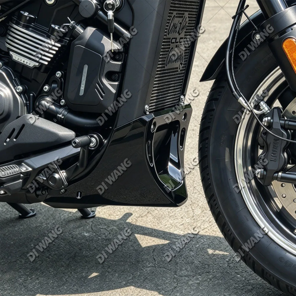 Motorcycle Lower Fairing Engine Spoiler Belly Pan Deflector For CFMOTO 550CLC Side Fairing Panel Aerodynamic Modified Parts