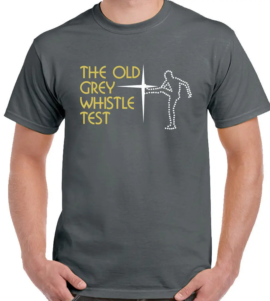 THE OLD GREY WHISTLE TEST T-Shirt Mens Retro Music TV Programme Show Vinyl Lp