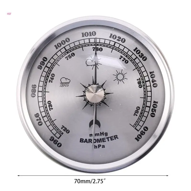 Type Barometer Handig weerstation Barometerdruk Meet eenvoud en gemakkelijk aflezen