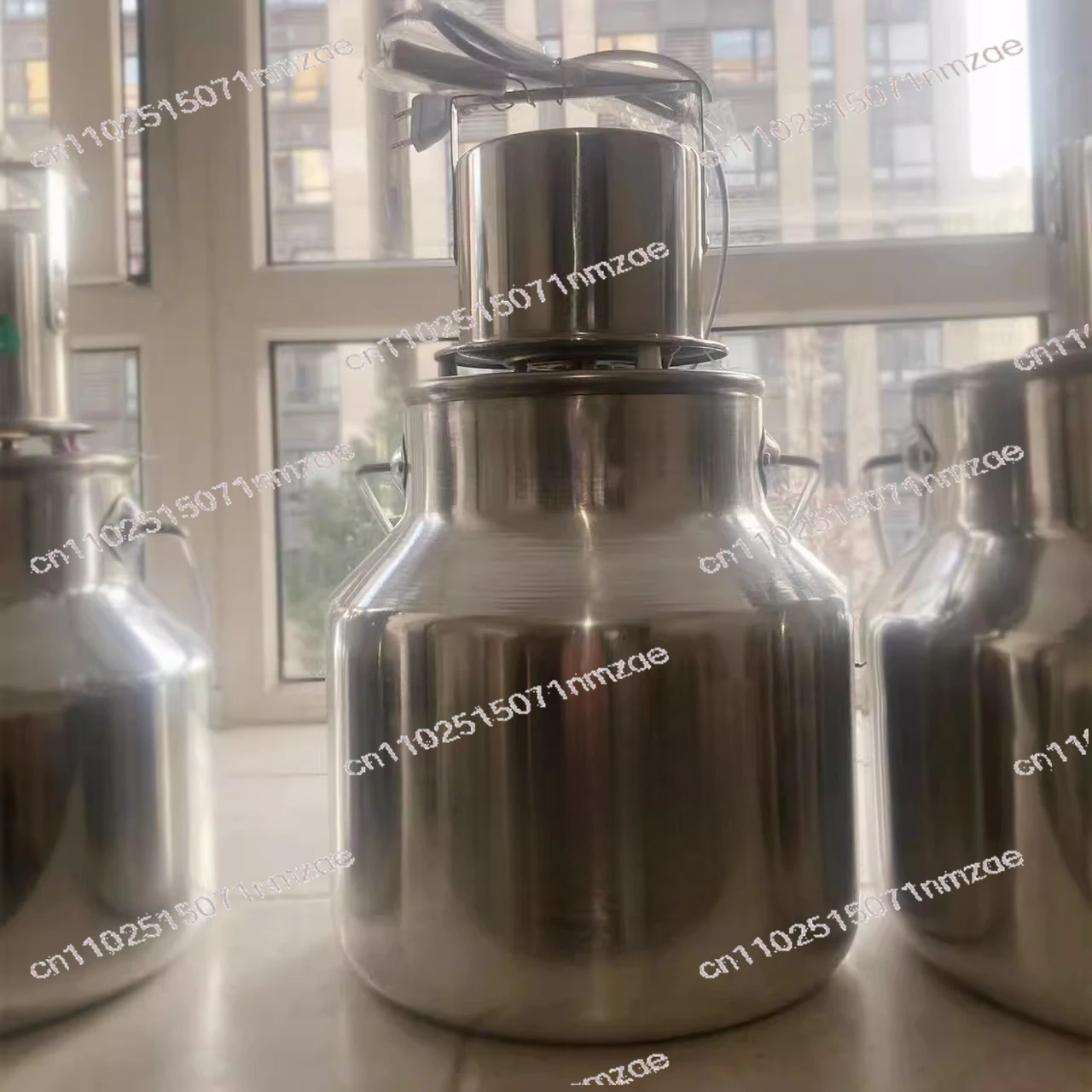 Household Milk Stirrer 7L Electric Milk Cream Separator Machine, for Making Butter & Ghee