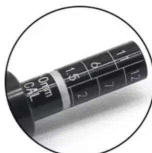 

Автомобильная ручка для тестирования тормозных колодок Разделительная линейка Толстый измерительный инструмент Измерительный прибор для тормозных колодок Шкала тормозных колодок Ручка для обнаружения тормозных колодок