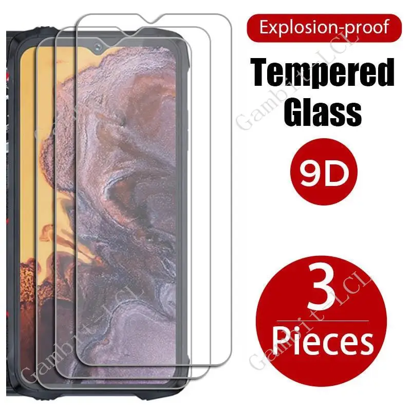 3PCS Tempered Glass For Cubot KingKong 9 6.58"  Protective ON  KingKong9 King Kong Kong9 Screen Protector Cover Film