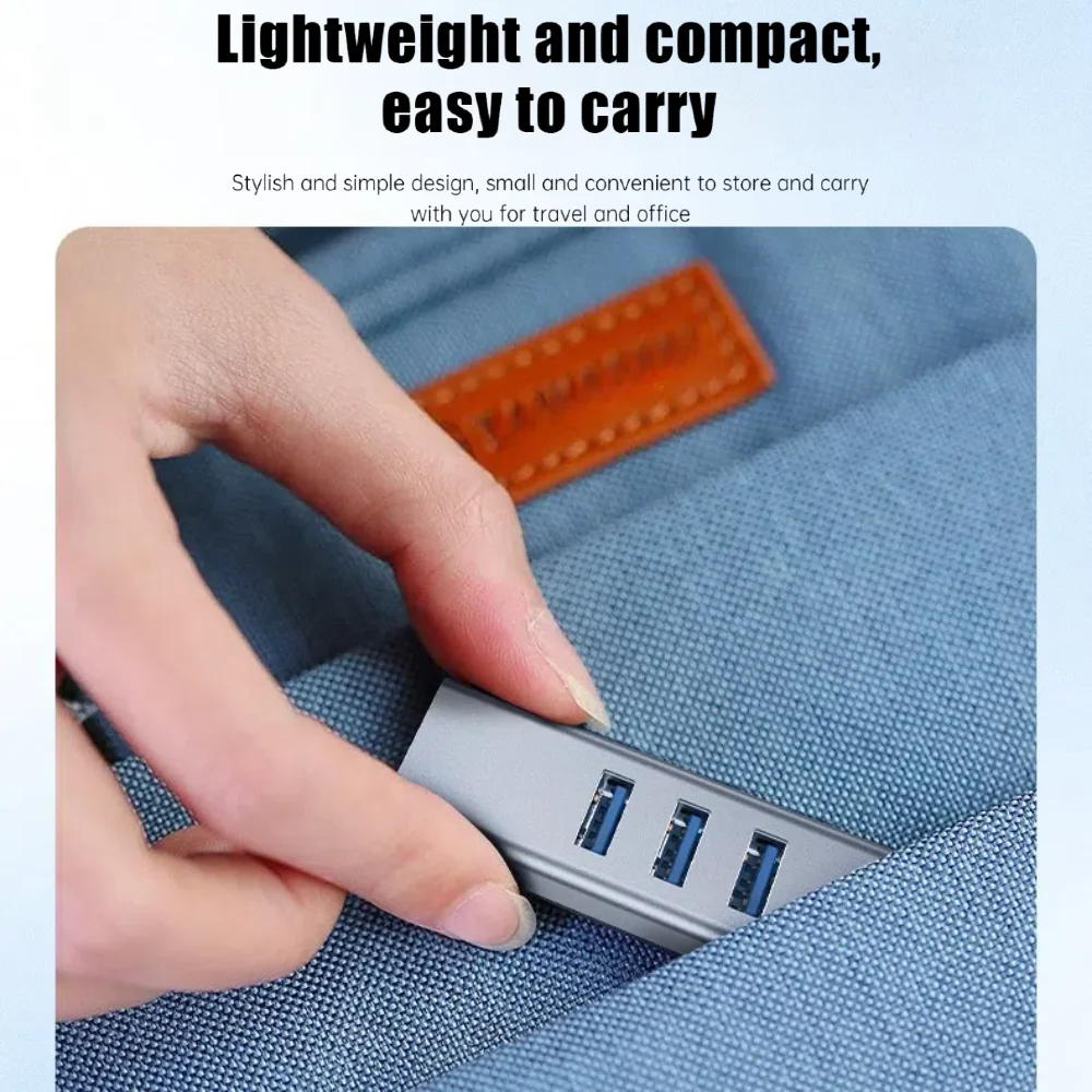 1000Mbps USB 3.0 Type-C إلى RJ45 بطاقة الشبكة 2 في 1 محول سلكي جيجابت محول Lan Hub لأجهزة الكمبيوتر المحمول لنظام التشغيل Windows 8.1/10/11