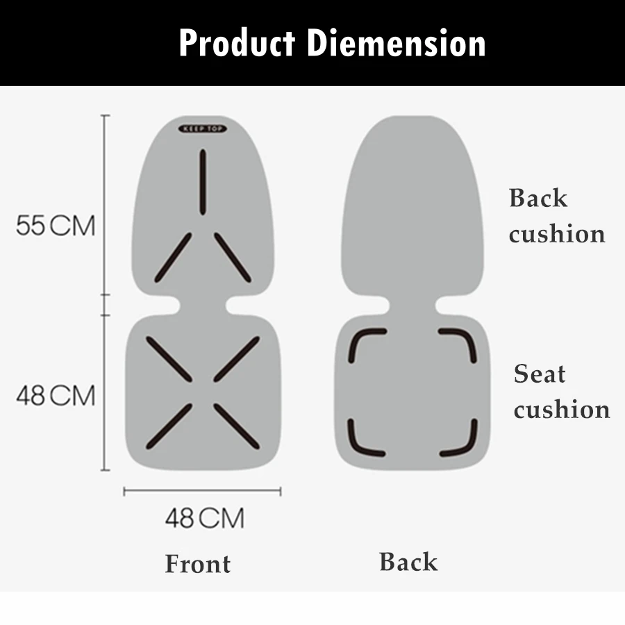 غطاء حامي مقعد سلامة الطفل لشركة فولكس فاجن ID.4 ID.3 ID.6 2021-2025 سيارة 5-layer دعم نونسليب غطاء مقعد ل ISOFIX مزلاج بريتاكس #2