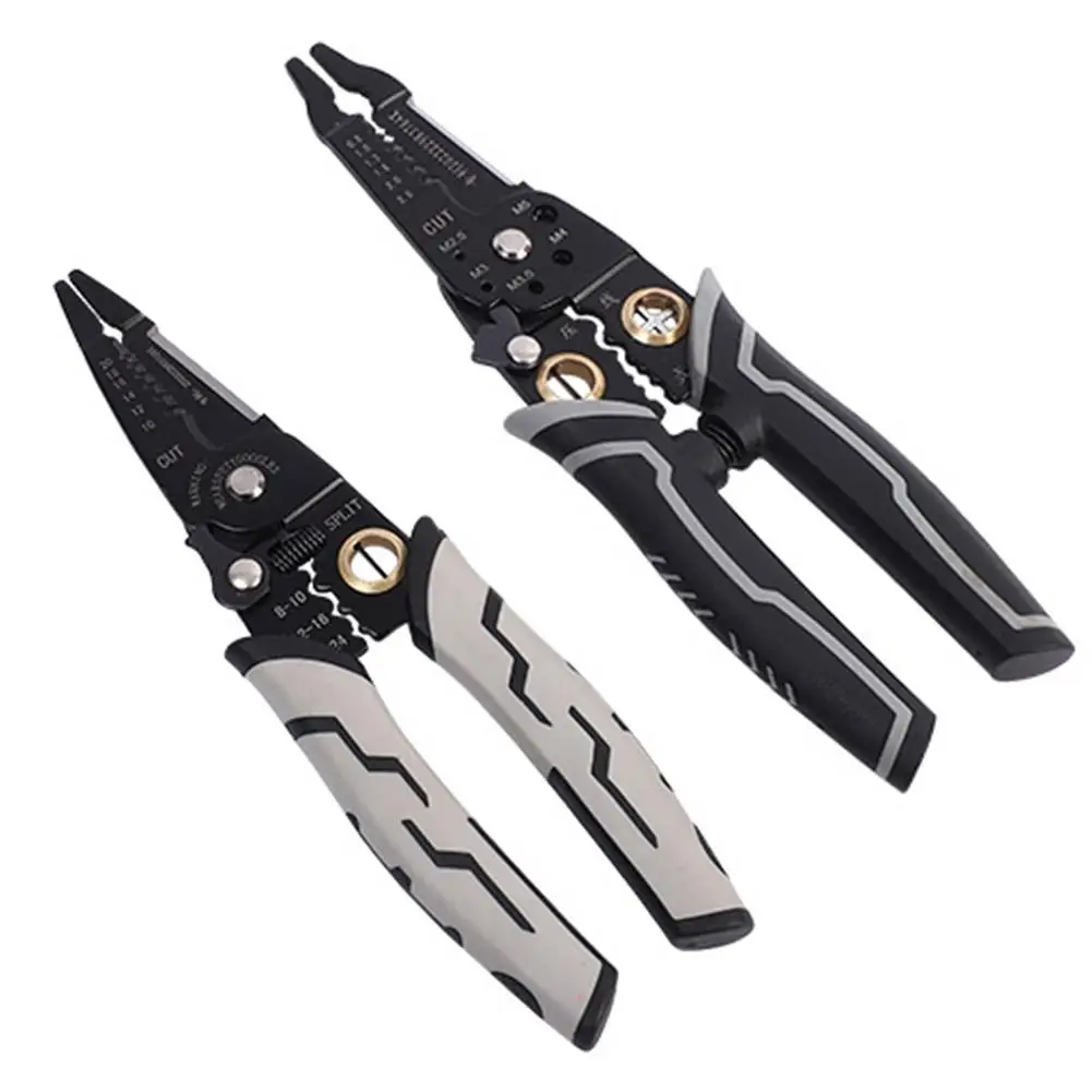 7/9in1 Wire Stripper Crimper Cable Cutter Electrician Wire Stripper Tools Adjustable Automatic Multifunctional Wire Stripper