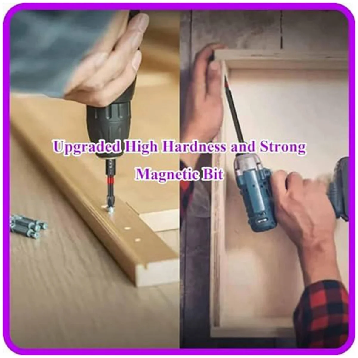 Магнитные сверла D1, противоскользящие и противоударные биты с крестообразными отвертками, набор магнитных отверток (5 комплектов)