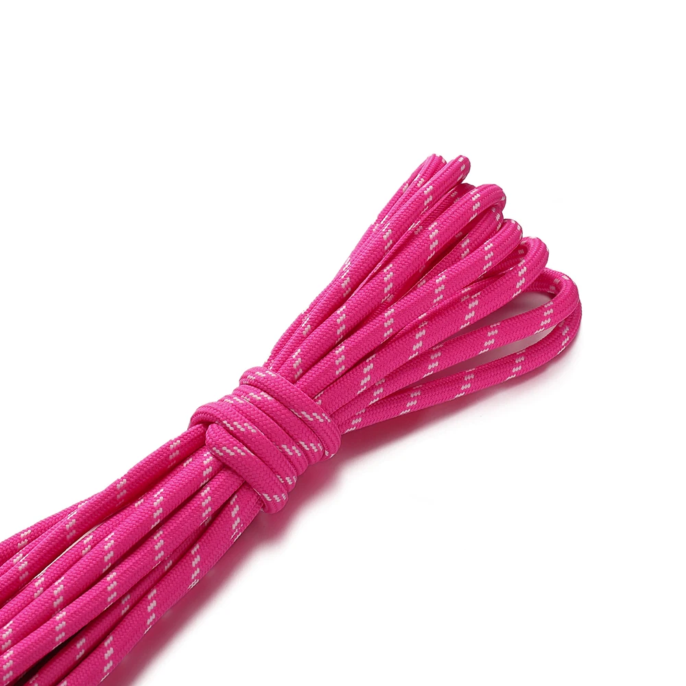 2-5Meter 5mm Kleurrijke multifunctionele handgeweven touw voor DIY Rugzak Hanger Telefoon Lanyard Craft Sieraden Maken Accessoires