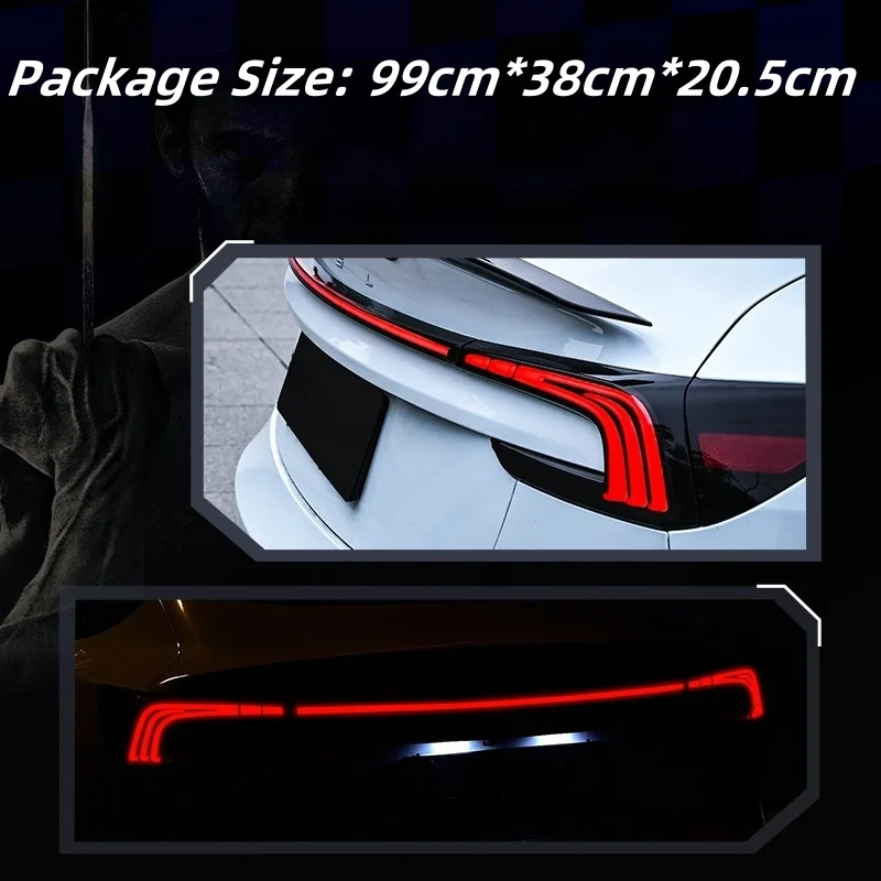 الذيل ضوء بار ل تسلا نموذج 3 الاتحاد الأوروبي/الولايات المتحدة المصابيح الخلفية الجمعية مصباح ليد خلفي بدوره مصباح إشارة الذيل مجموعة مصابيح نمط جديد
