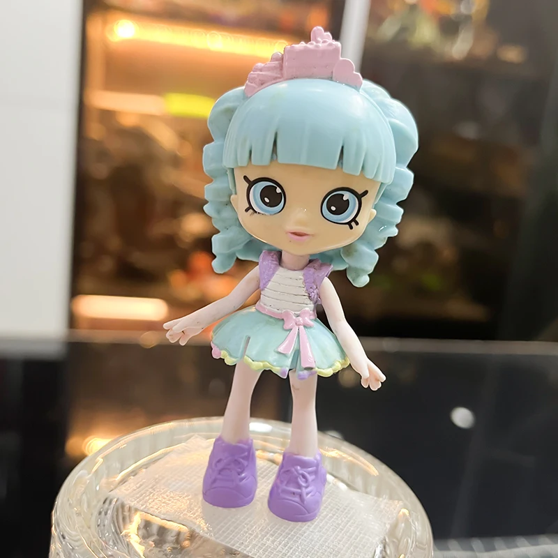 Lps Dogs Shop Girl Happy Place Blue Yellow Hair  Doll Shopping Anime Action Figures Toys Limited Collection Model  Girls Y23