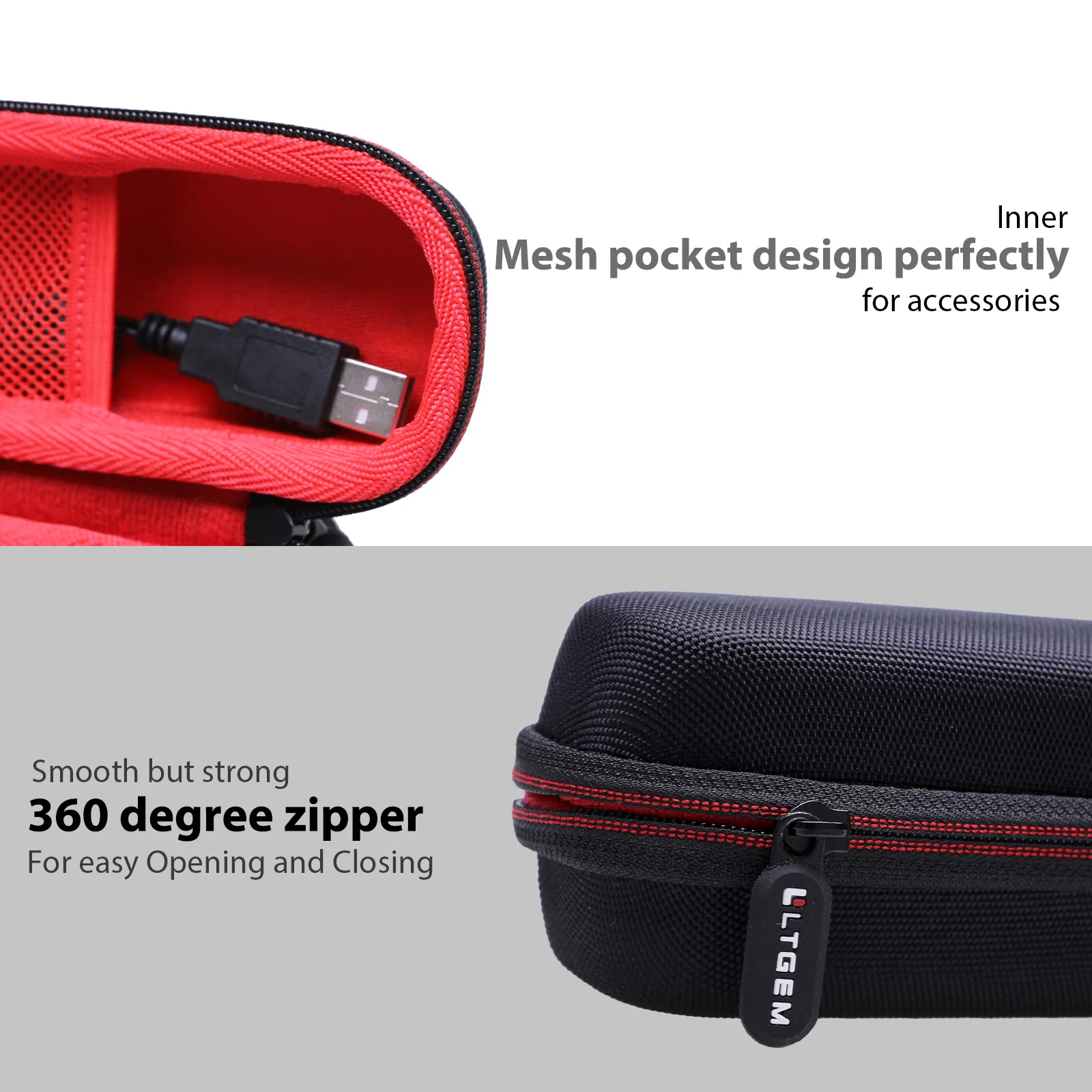 LTGEM Hard Case for SKIL SD561201 Rechargeable 4V Cordless Screwdriver- Travel Protective Carrying Bag