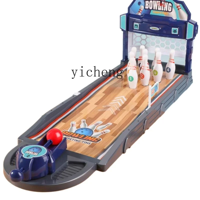 Grande table de bowling pour enfants, jouets de balle d'intérieur, jeu de société coule parent-enfant, catapulte pour garçon, double bébé