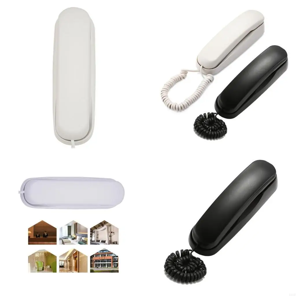 896F Professional Quality Wall-Mounted Telephone with P/T Dialing Compatibility Phone