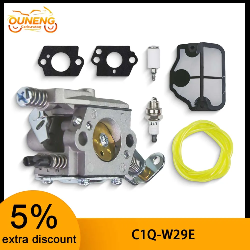 

C1Q-W29E Chainsaw Carburetor Kit For Husqvarna 36 41 136 137 141 142 Zama C1Q-W29E