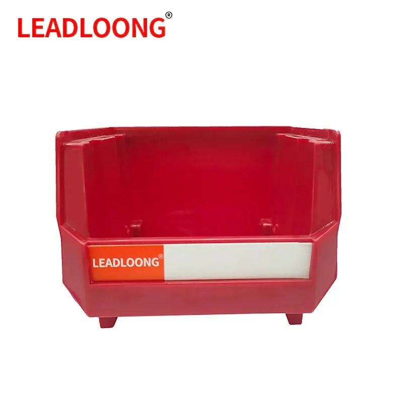 LEADLOONG V1 Storage Bin 6/24pcs 13.5x10.5x7.6cm/5x4*3inch Freestanding Tiered Shelf for Garage Hanging Stacking Container