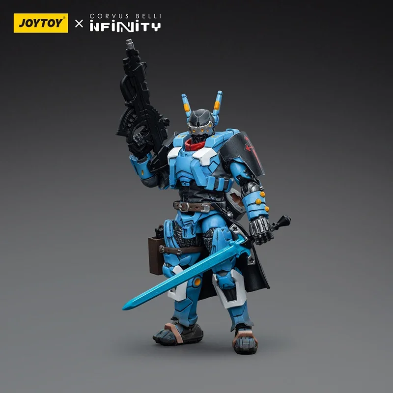 [In-Stock] JOYTOY INFINITY Action Figure Knight of Santiago Hacker Anime Figurine Joint Movable Model Collector Birthdays Toy