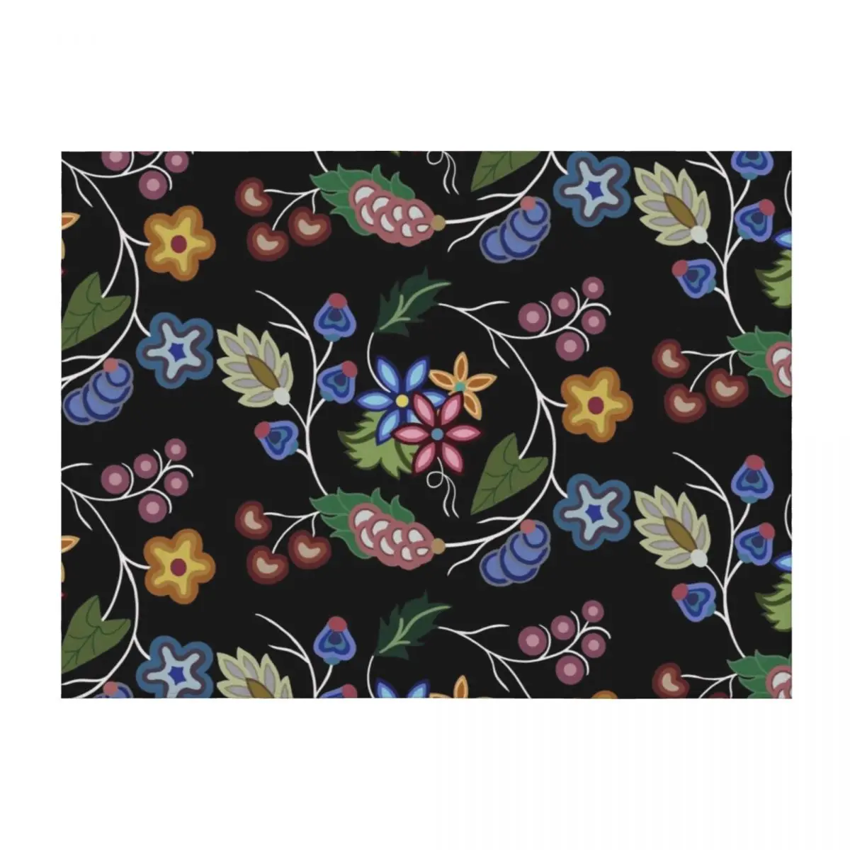 

Anishnawbe Throw Blanket Sofa Bed Fashionable Summer Beddings for sofa Blankets