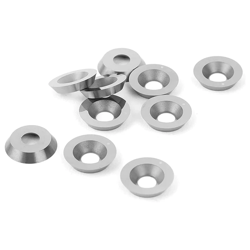 10 pz 16 x3.0mm-30 ° inserti frese sostituzione per tornio tornio tornio per legno strumento Hollower tornio strumenti e parti di ricambio