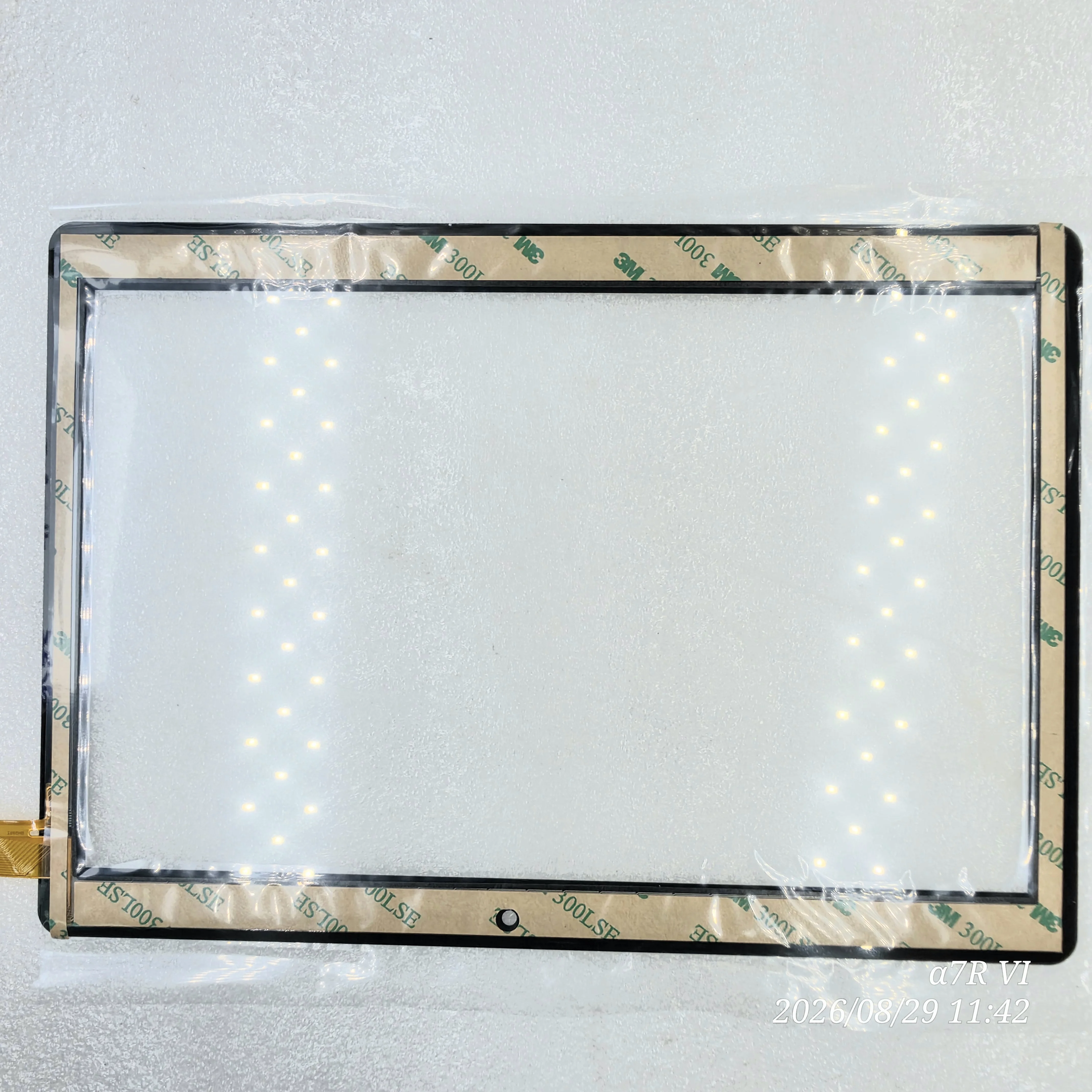 Ekran dotykowy 10,1 cala do tabletu Pritom TronPad M10, digitizer, czujnik, zewnętrzna szybka szklana XLD1030-V0 240*168 mm — zdjęcie produktu 3