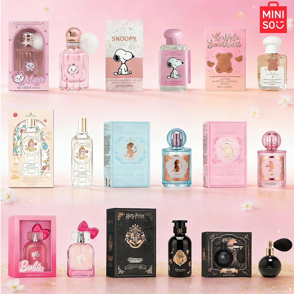 Perfume de mujer de marca compartida limitada MINISO, fragancia aromática Original de larga duración para mujer, regalo perfecto, embalaje elegante