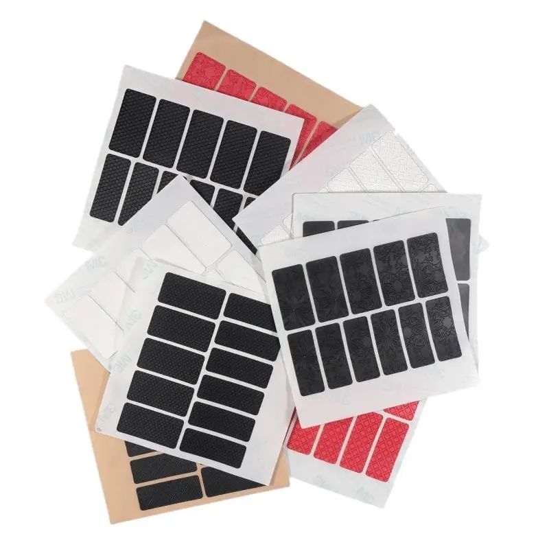 

Универсальная противоскользящая лента-наклейка для мыши DIY, впитывающая пот, для всех типов мышей: для игр, офиса, дома, комфортная