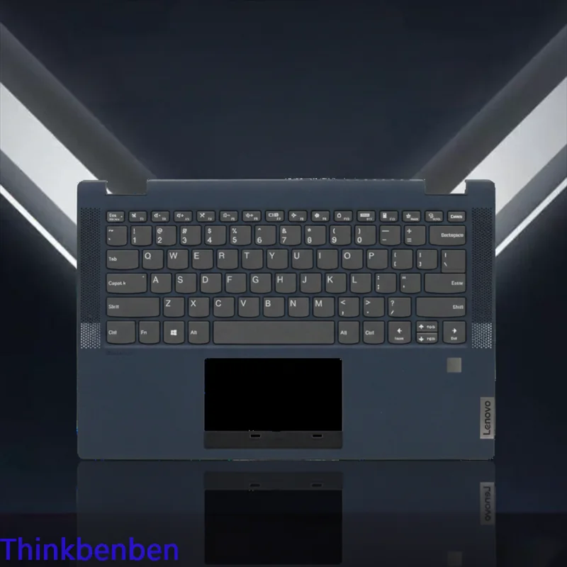 

US English Abyss Blue Keyboard Upper Case Palmrest Shell Cover For Lenovo Flex 5 14 14ALC05 14ARE05 14IIL05 14ITL05 5CB1C68151