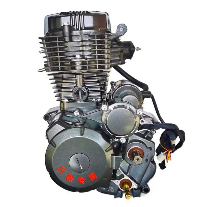 Reliability 175cc 4 Stroke Air Cooled Motorcycle Engine Assembly, Fine Workmanship Suitable For Multiple Motorcycle Models
