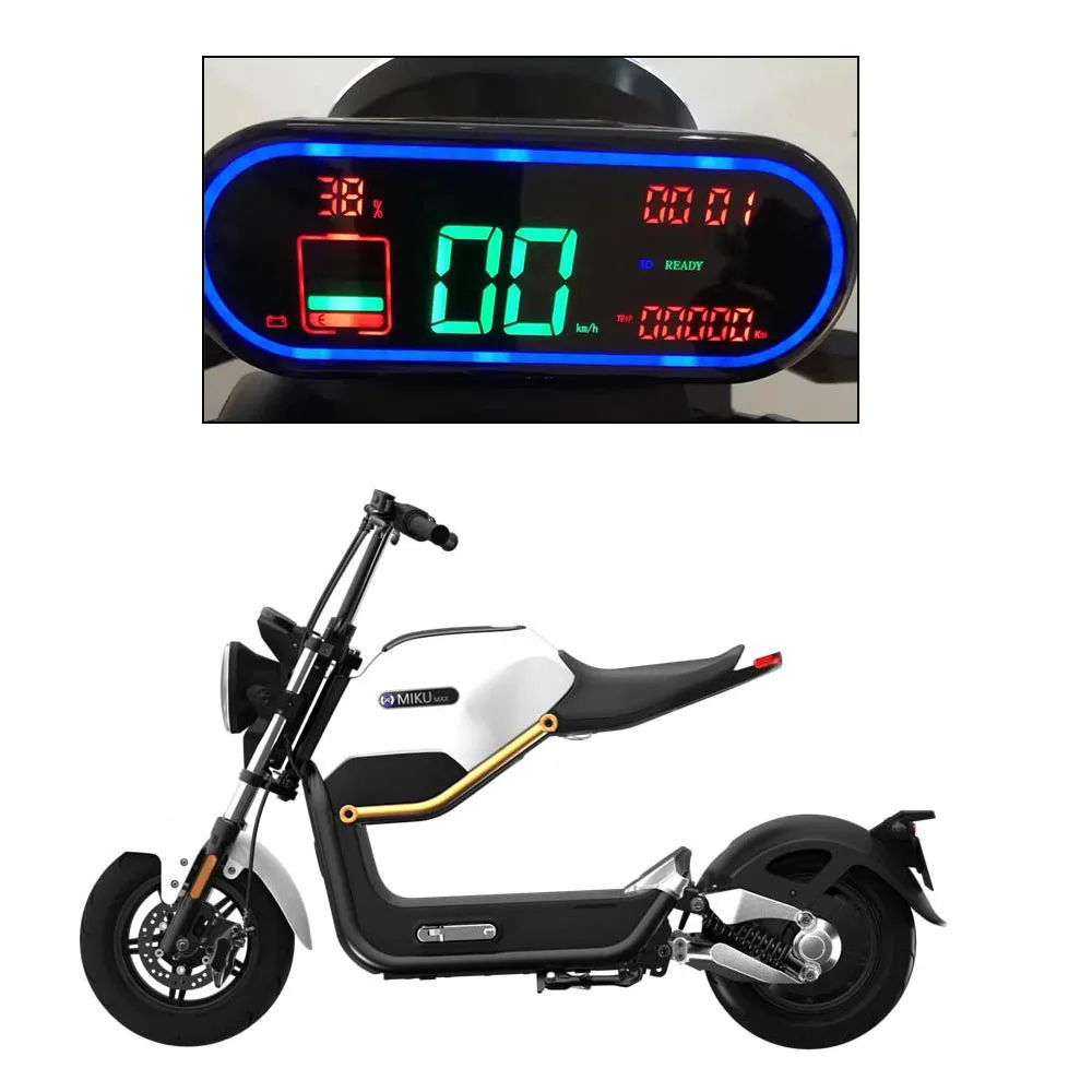 

Sunra Electric Scooter Motorcycle Speedometer Tachometer For Sunra Miku Max