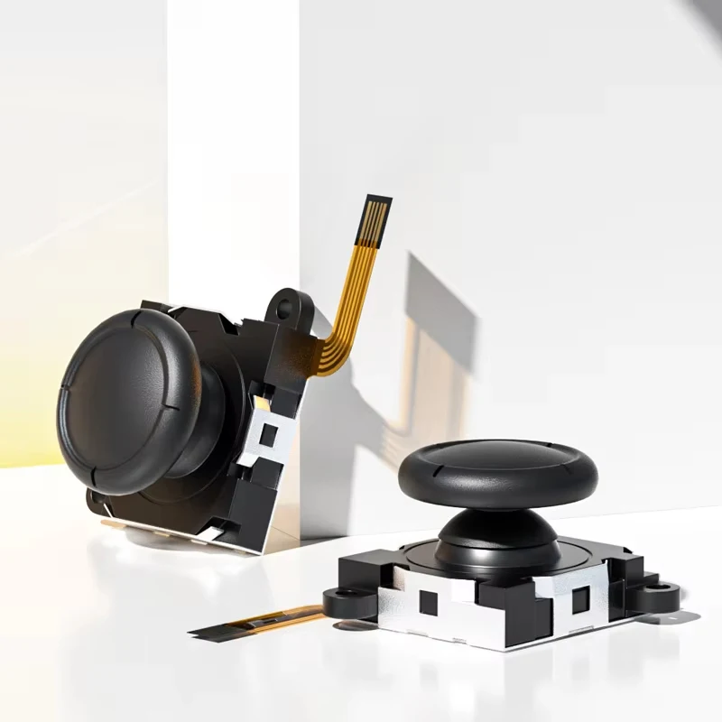 

2pcs Replacement Hall Effect Joystick For JoyCon Replacement No Drifting Electromagnetic Hall Stick for Swicth OLED Lite Repair