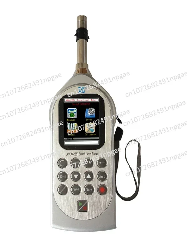 AWA6228+ Noise Level Sound Pressure Acoustic Meter Sound Measuring Equipment Decibel Recorder Noise Pollution Devices