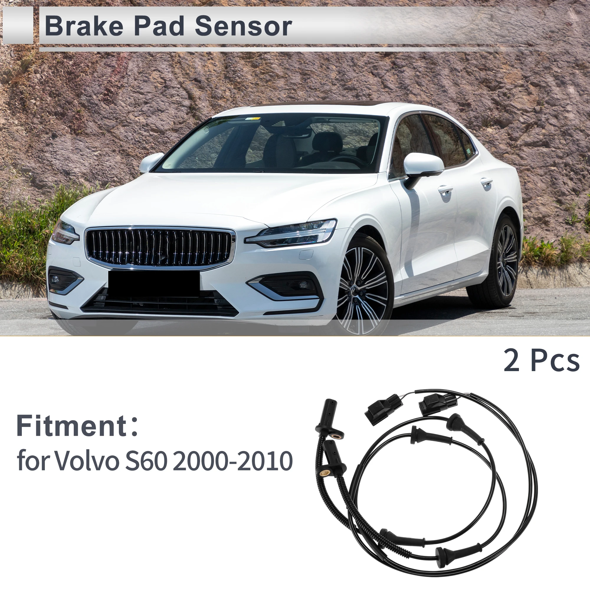 

Датчик износа тормозных колодок переднего колеса UXCELL No 30773838 для Volvo S60 2000-2010 гг.