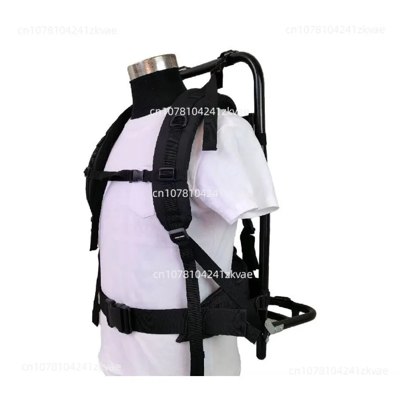 Aluminum Alloy Heavy Load Carrying Portable Folding Backpack Outer Frame 60kg