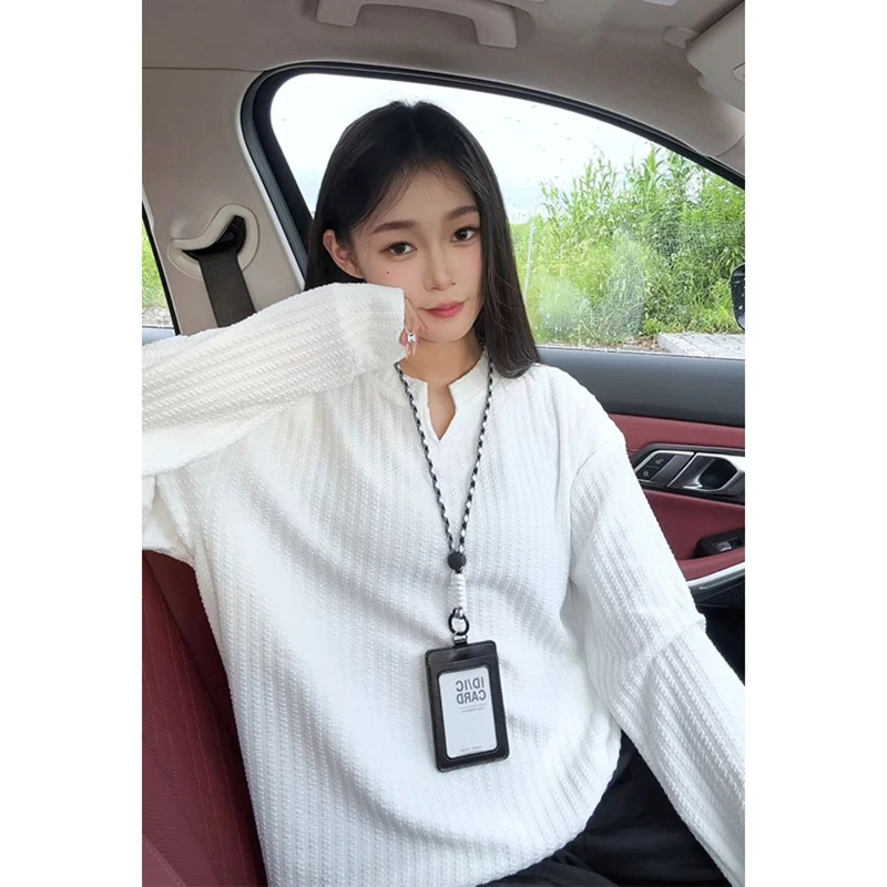 Street Casual Solid Simplicity Long Sleeve T Shirts Tees Spring Autumn New V Neck Harajuku Tops Fashion Vintage Women Clothing