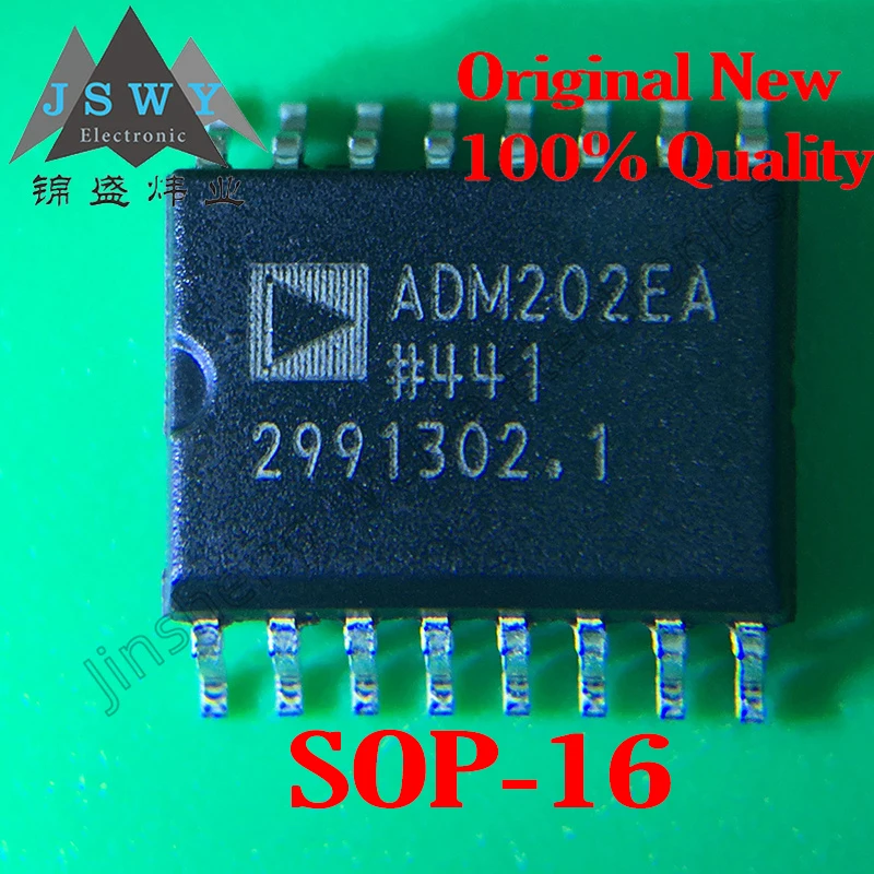 

5PCS ADM202EA ADM202EARWZ ADM3232EA ADM3232EARWZ SMD SOP16 Wide Body Driver Chip IC New Free Shipping