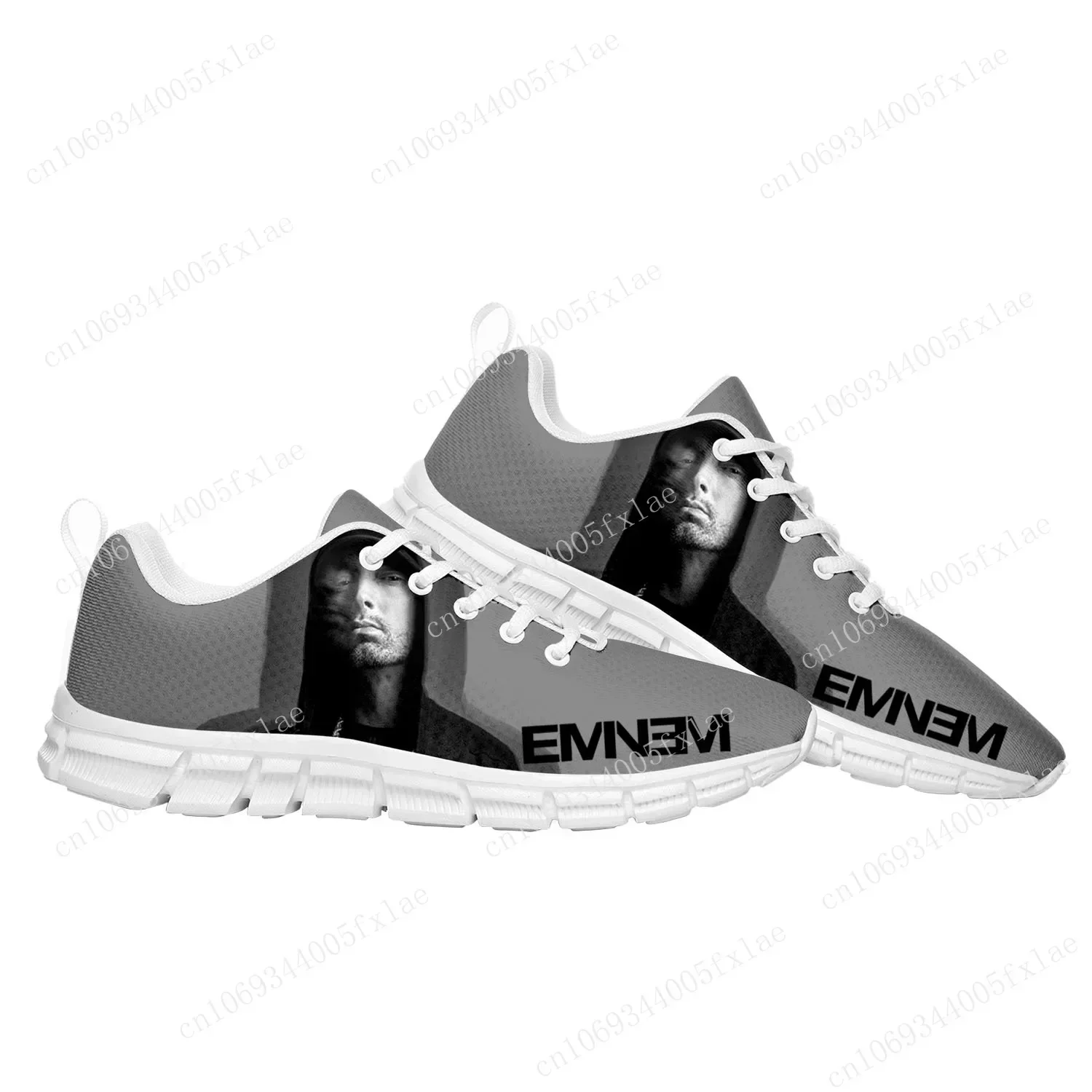 

Eminem Hip Hop Rapper Music Popular Sports Shoes Mens Womens Teenager Kids Children Sneakers Custom High Quality Couple Shoes