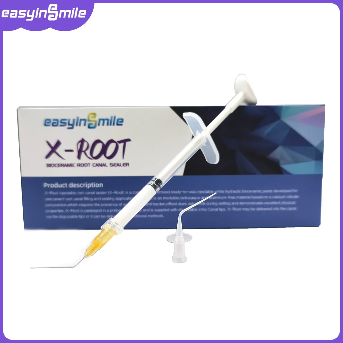 0.2g Easyinsmile Dental Endo fill Bioceramic Sealer Endodontica X-Root Root Canal Sealer Segment for Obturation