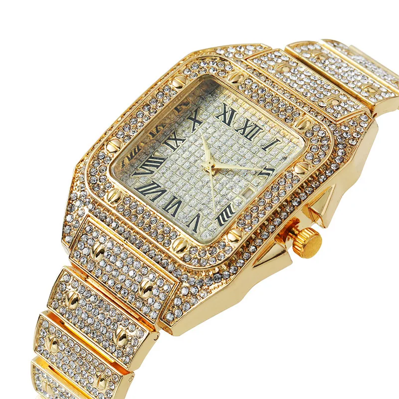 

smvp Watch for Women Top Brand Luxury Diamond Calendar Square Ladies Quartz Wristwatches Female Clocks Relogio Feminino Drop