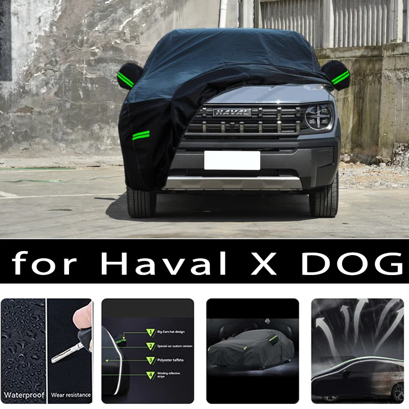 

For Haval X DOG Car protective cover Auto paint protection Sunscreen heat-insulating waterproof car clothing Car film