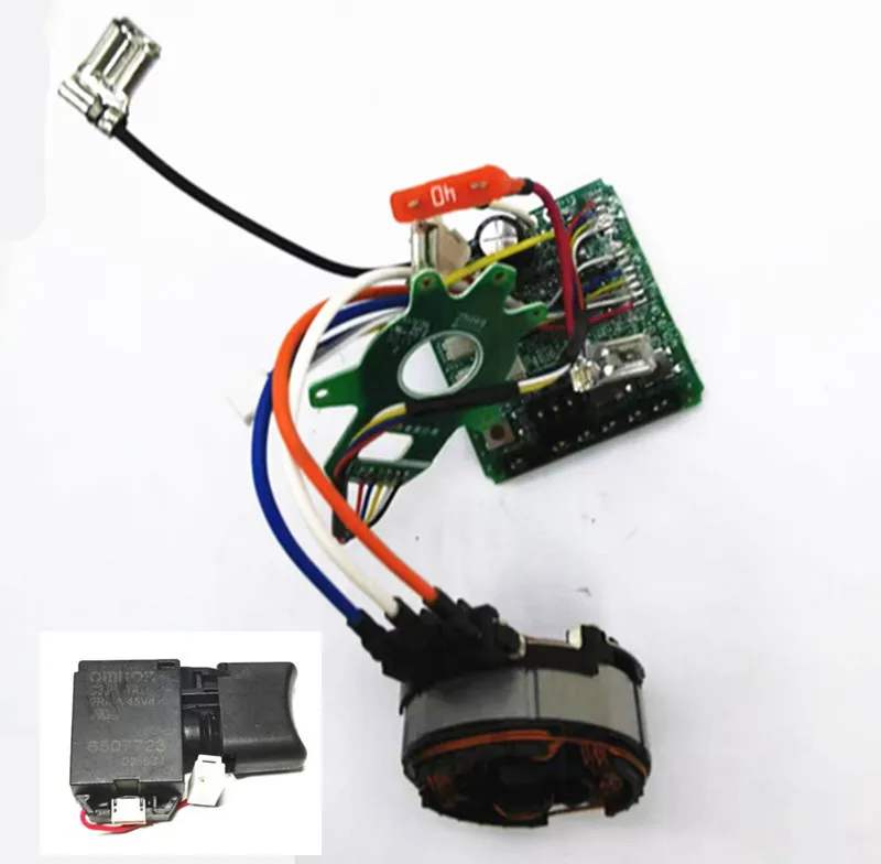 MAKITA Controller Stator 620520-4 for 620893-5 DTD170 XTD12M XTD12R XTD12T DC 18V 3-Key Switch Impact Driver