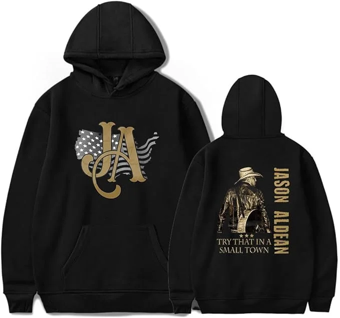 

Jason Aldean Try That in A Small Town Autumn/Winter Men's and Women's Hoodies Casual Trendy Street Hoodies
