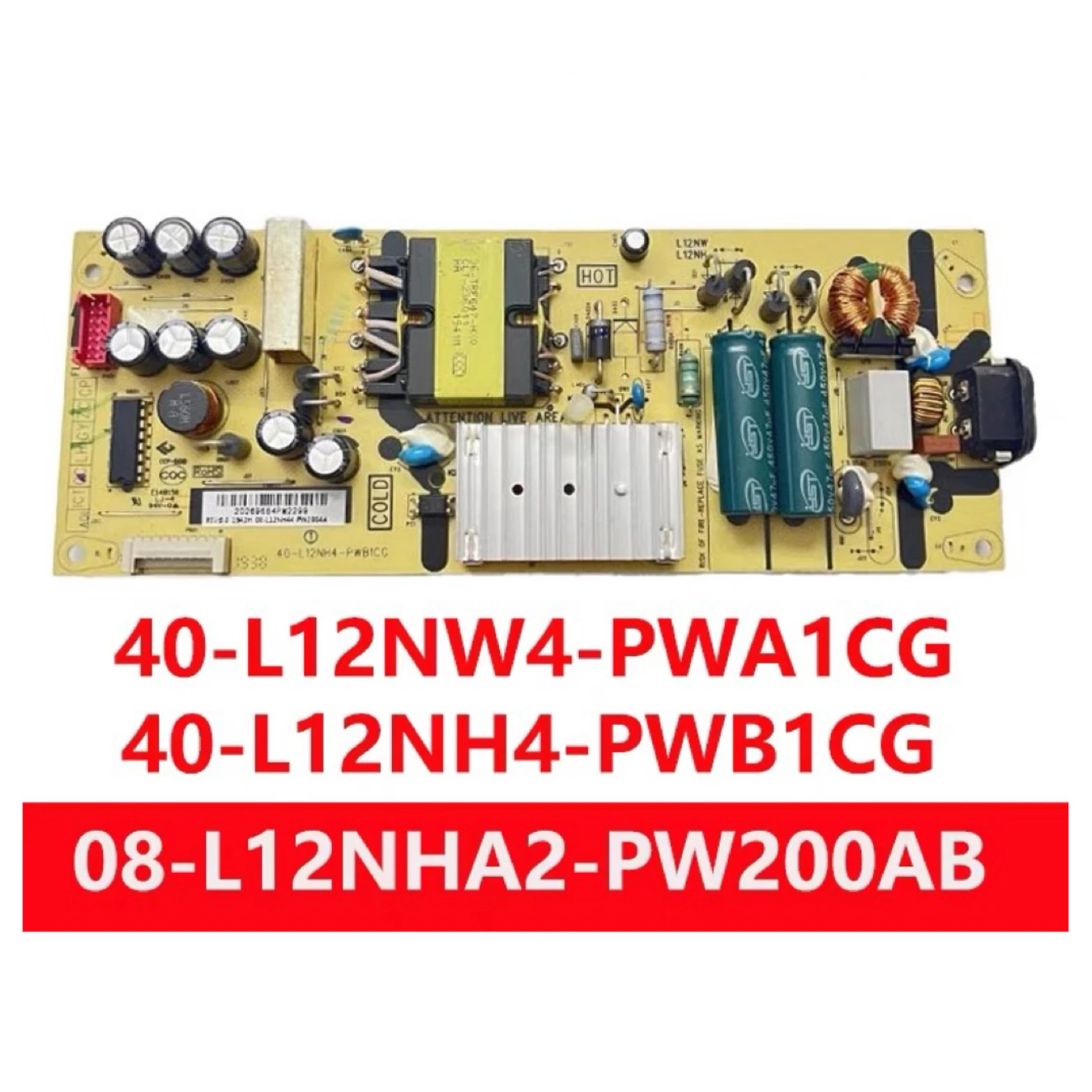 

TCL original 55Q8 55P8 55C3 55D6 55N6 power board 40-L12NH4NW4-PWB1CG is good