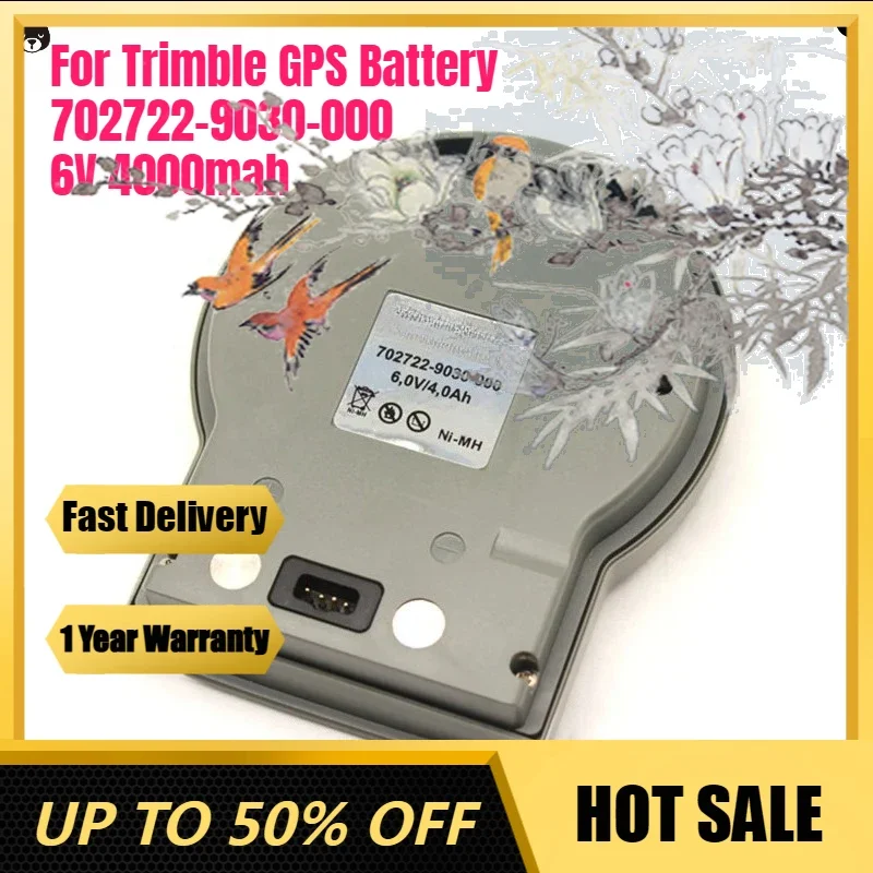 

【Fast Delivery】New 702722-9030-000 6V 4000mah ForTrimble GPS Battery