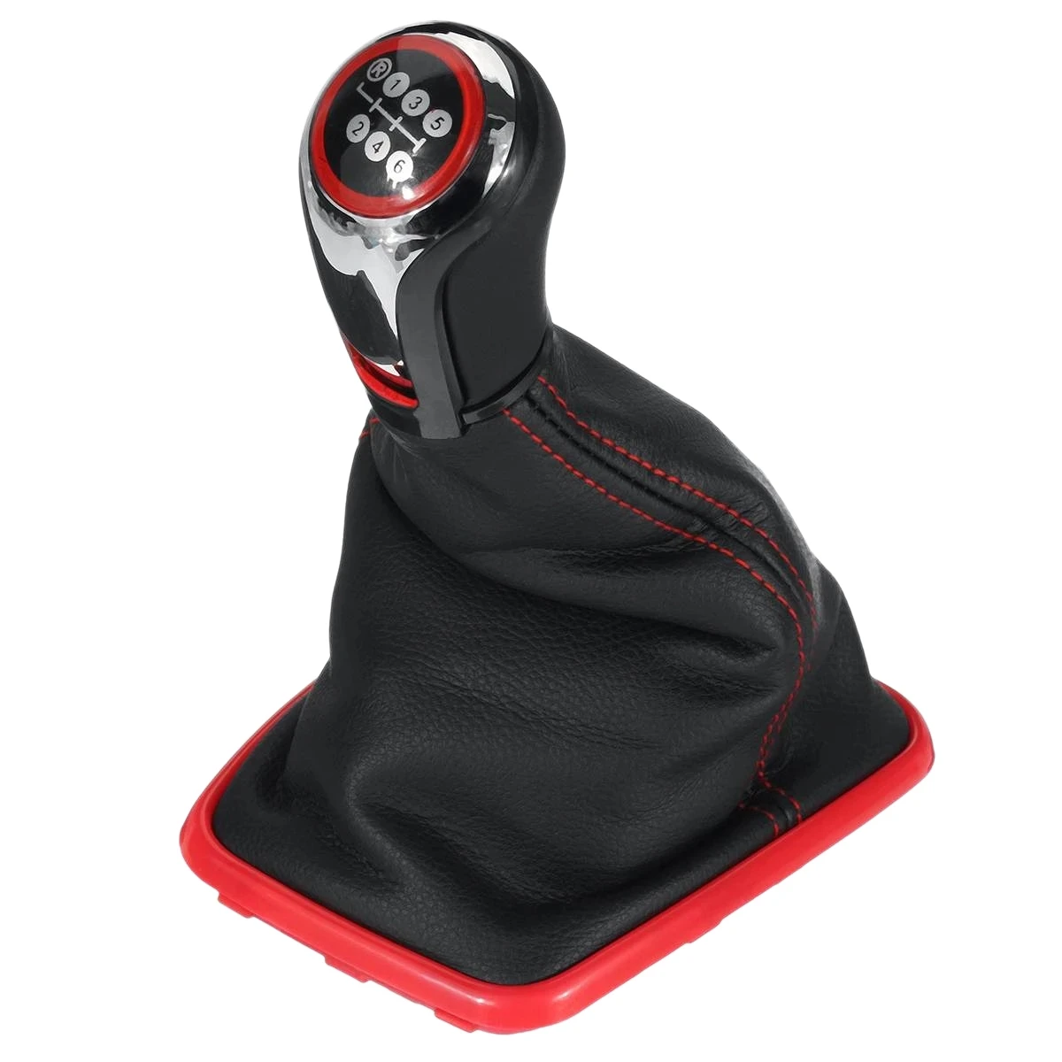 Dustproof 6 Speed Car Gear Shift Knob Gaitor Lever Shifter Boot for Mk4 Golf R32 Jetta Bora