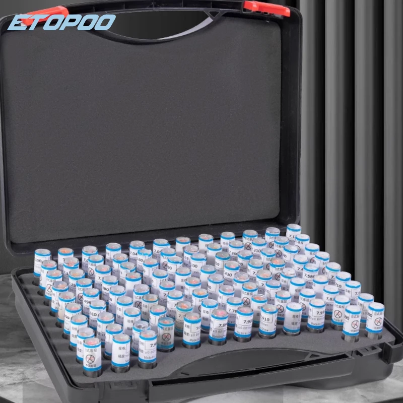 0.30-10.00mm Precision Steel Pin Gauge set Smooth Plug Gauge Hole Gauge 50mm Pin Measuring Tool step 0.1mm, 98pcs/lot