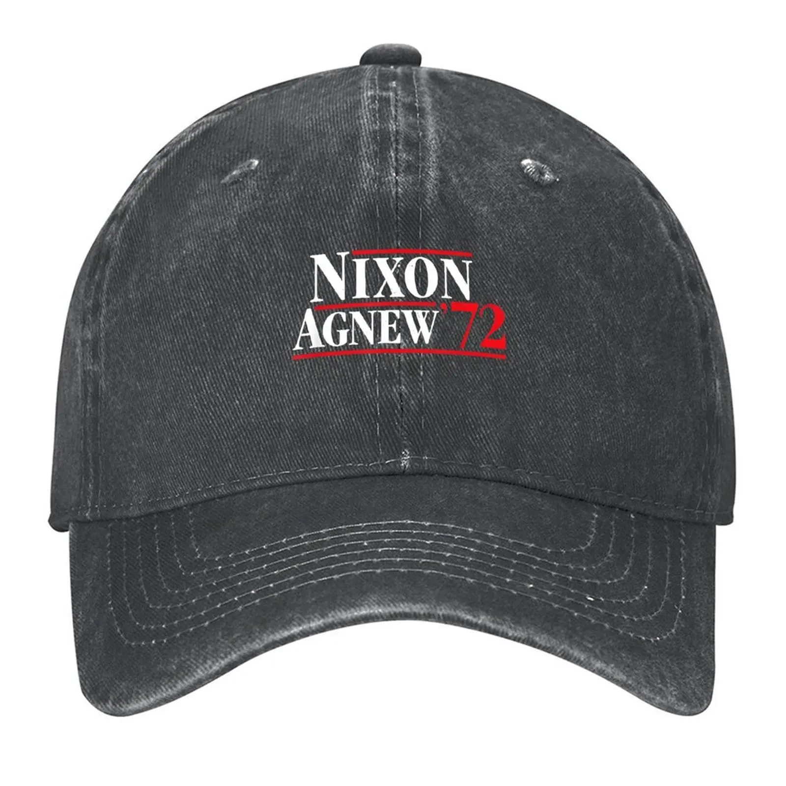 

Richard Nixon 72 Retro Presidential Campaign Baseball Cap Hip Hop hats for men golf hat genuine Anime Women's Hats Men's