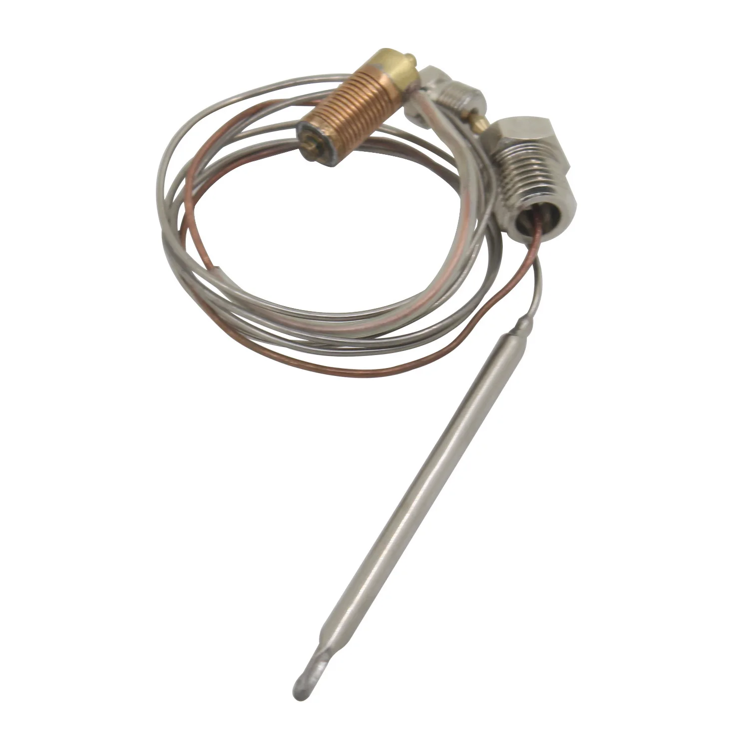 SIT Minisit 710 Compatible Temperature Sensor Probe for Gas Stove Control Valve Copper 120cm 120 to 200 Degree Celsius