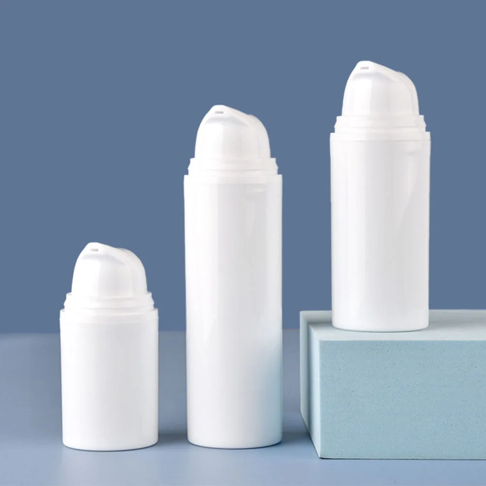 

4pcs Vacuum Bottle Travel Multipurpose PP Lotion Bottles Cream Container Type Sub Bottle Cosmetics Storage