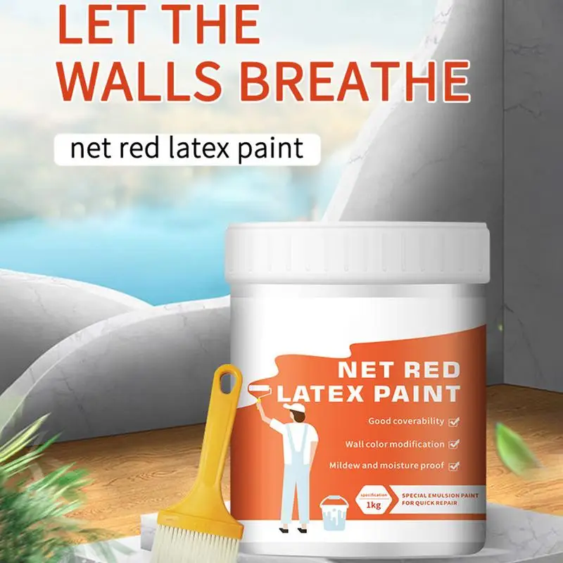 Interior Paint And Primer Wall Primer With Scraper Odorless Eco-friendly Safe Wall Mending Repair Paint For Wall Hole Fill